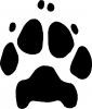 Dog Paw Print